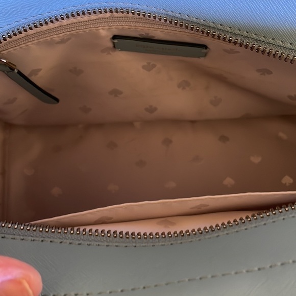 KATE spade large blue purse. NWOT - Picture 6 of 7